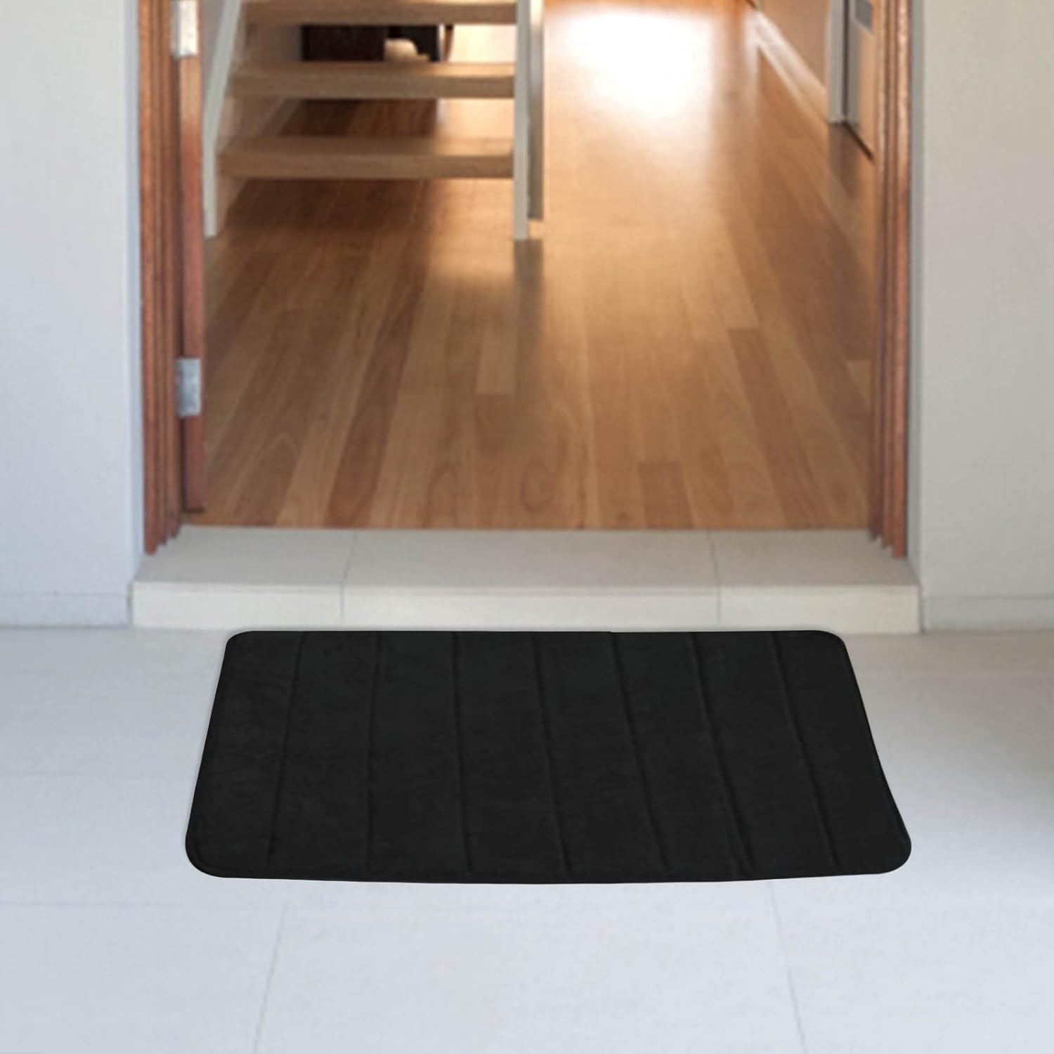 Memory Foam Bathroom Rug 24x16 Inch Non-Slip and Machine Washable