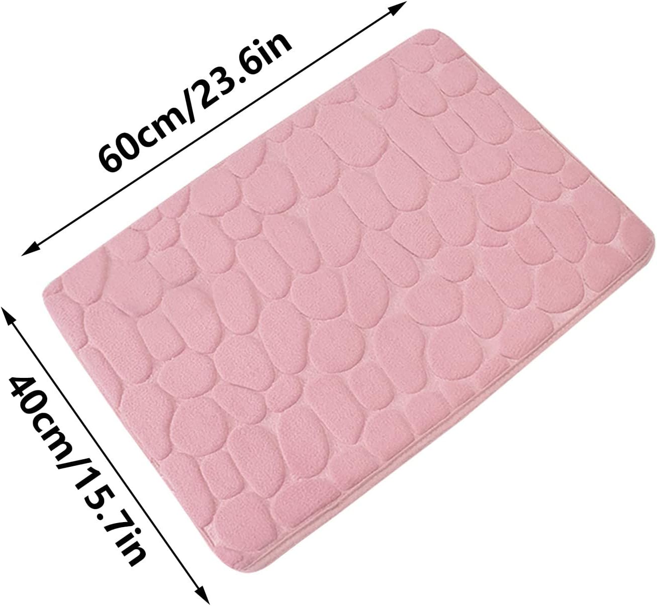 Memory Foam Bathroom Mats with Non-Slip Backing