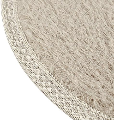 Scceatti Non-Slip Bath Mat 16x12In Khaki