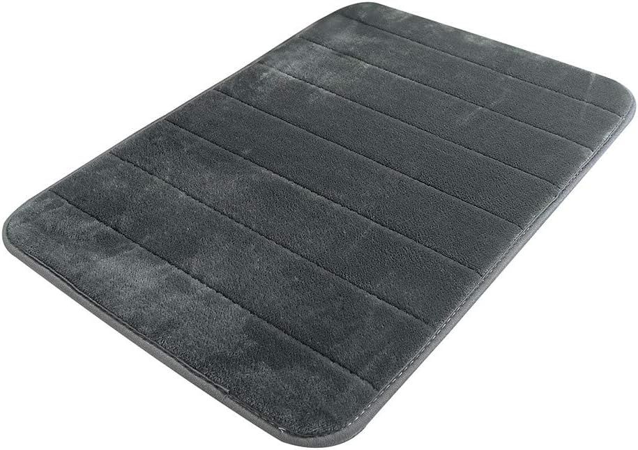 Soft Velvet Bath Mat with Non-Slip Design