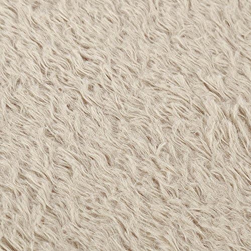 Scceatti Non-Slip Bath Mat 16x12In Khaki
