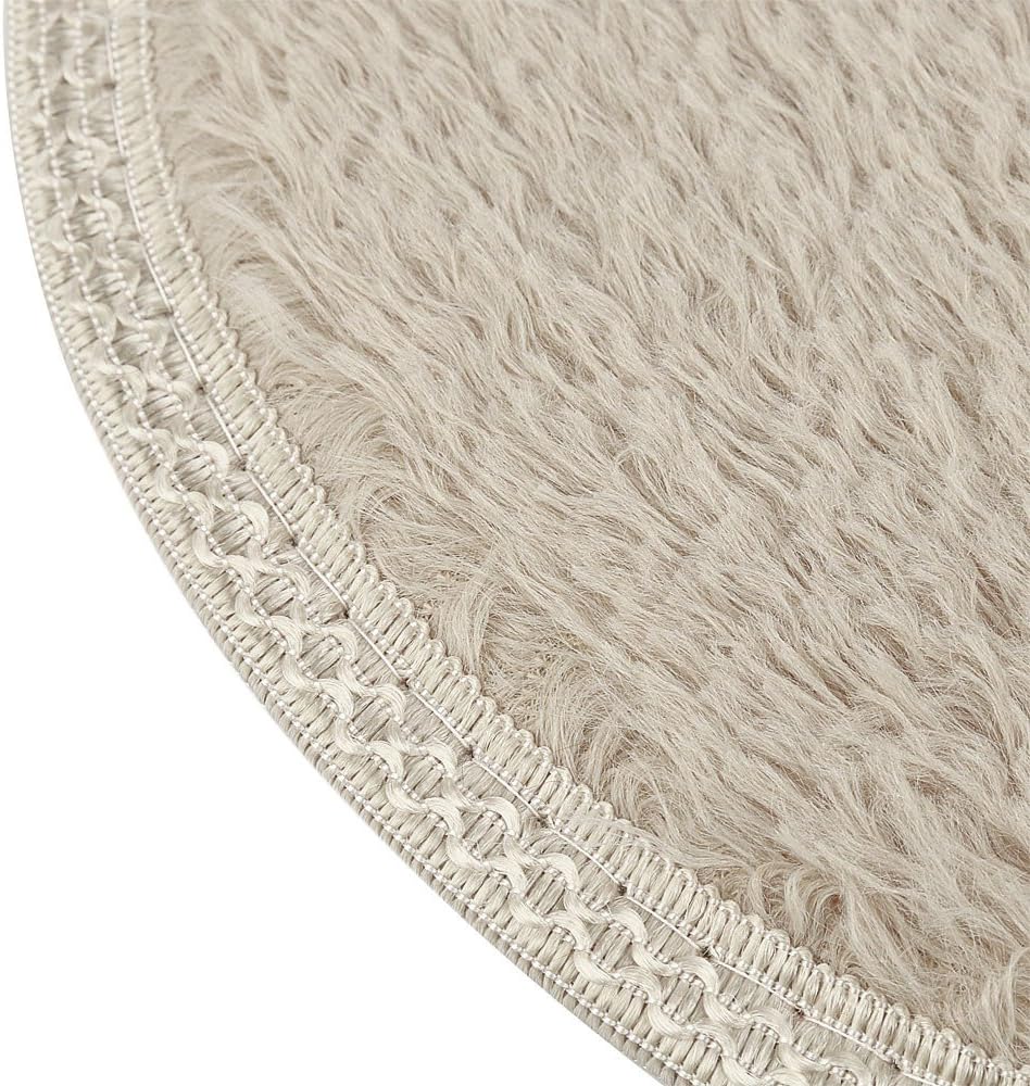 Scceatti Non-Slip Bath Mat 16x12In Khaki