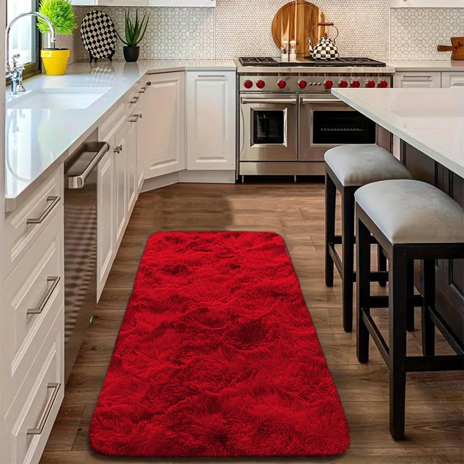 Soft Water Absorbent Bath Mat for Home Use