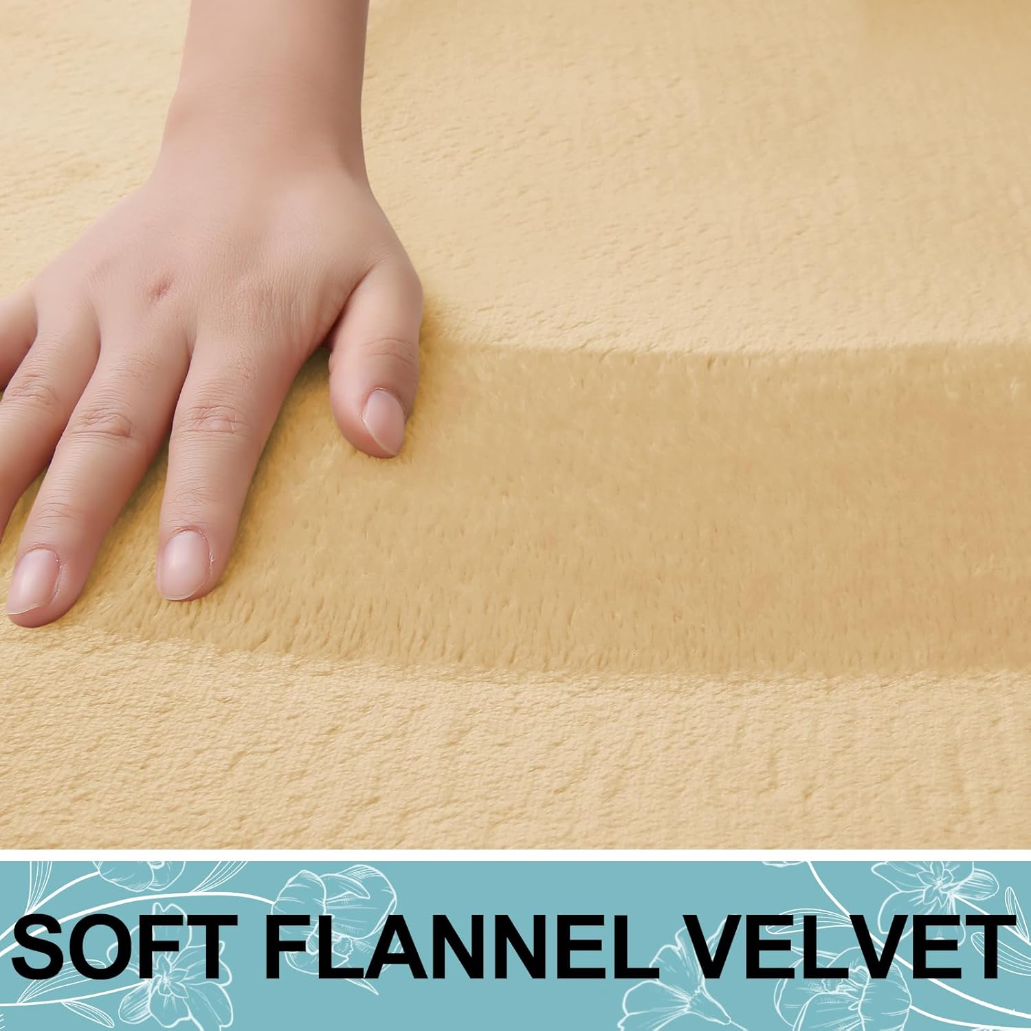 Smiry Memory Foam Bath Mat 47x20 - Non Slip Absorbent Washable