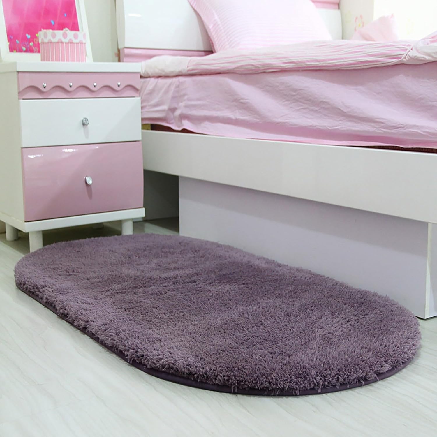KELINFONG Thick Soft Non-Slip Bathroom Rug Set