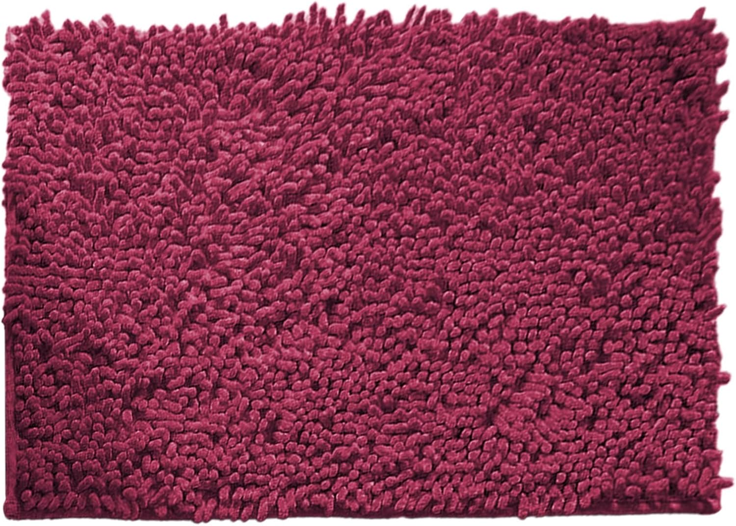 Extra Soft Chenille Bath Mat 24 x 16 Inch Non-Slip
