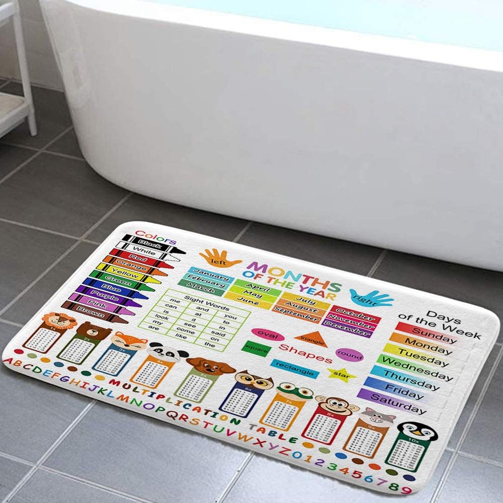 Grtuspr Cute Dinosaur Bath Rug