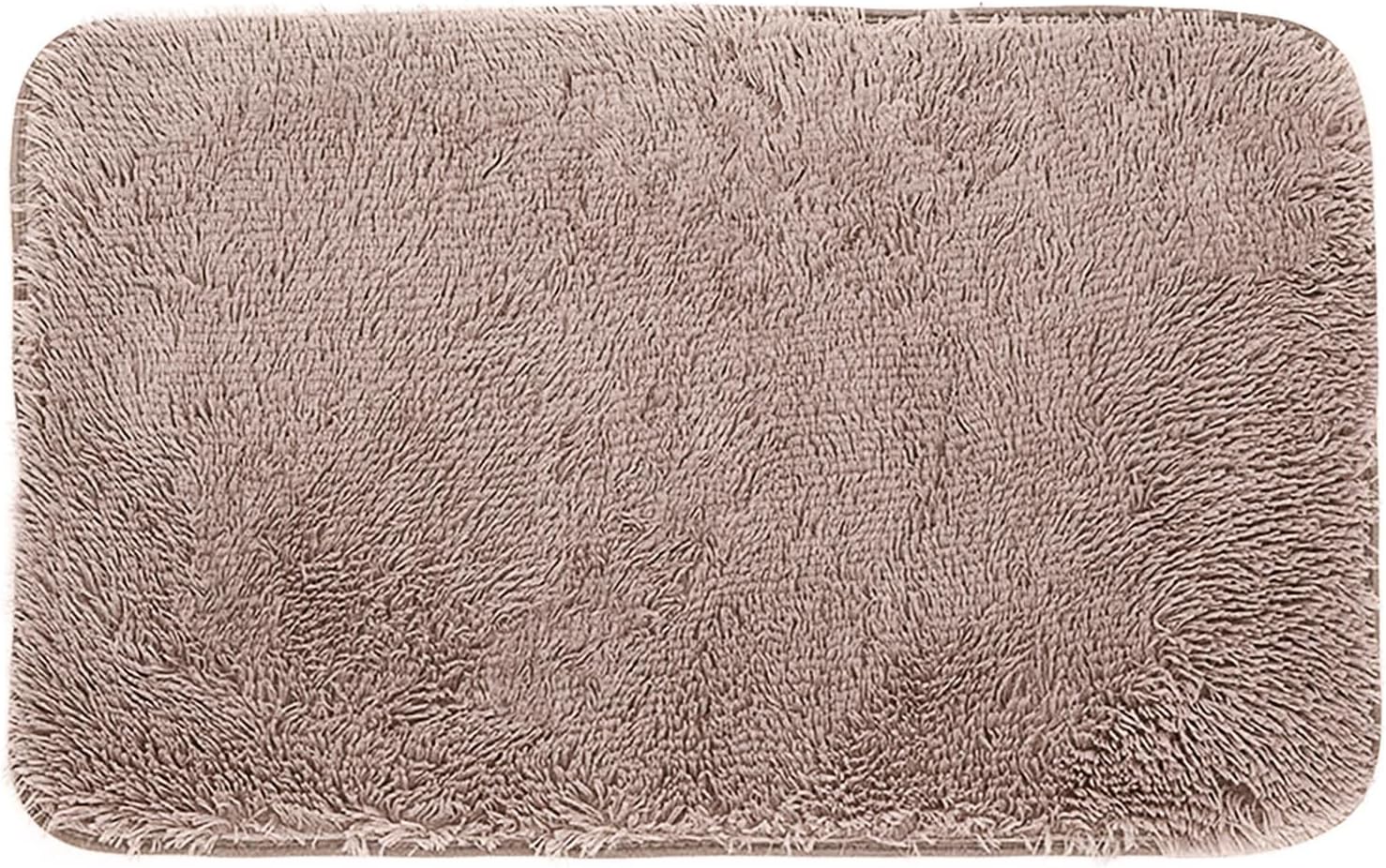Scceatti Non Slip Bathroom Mat 32x20In Bronze