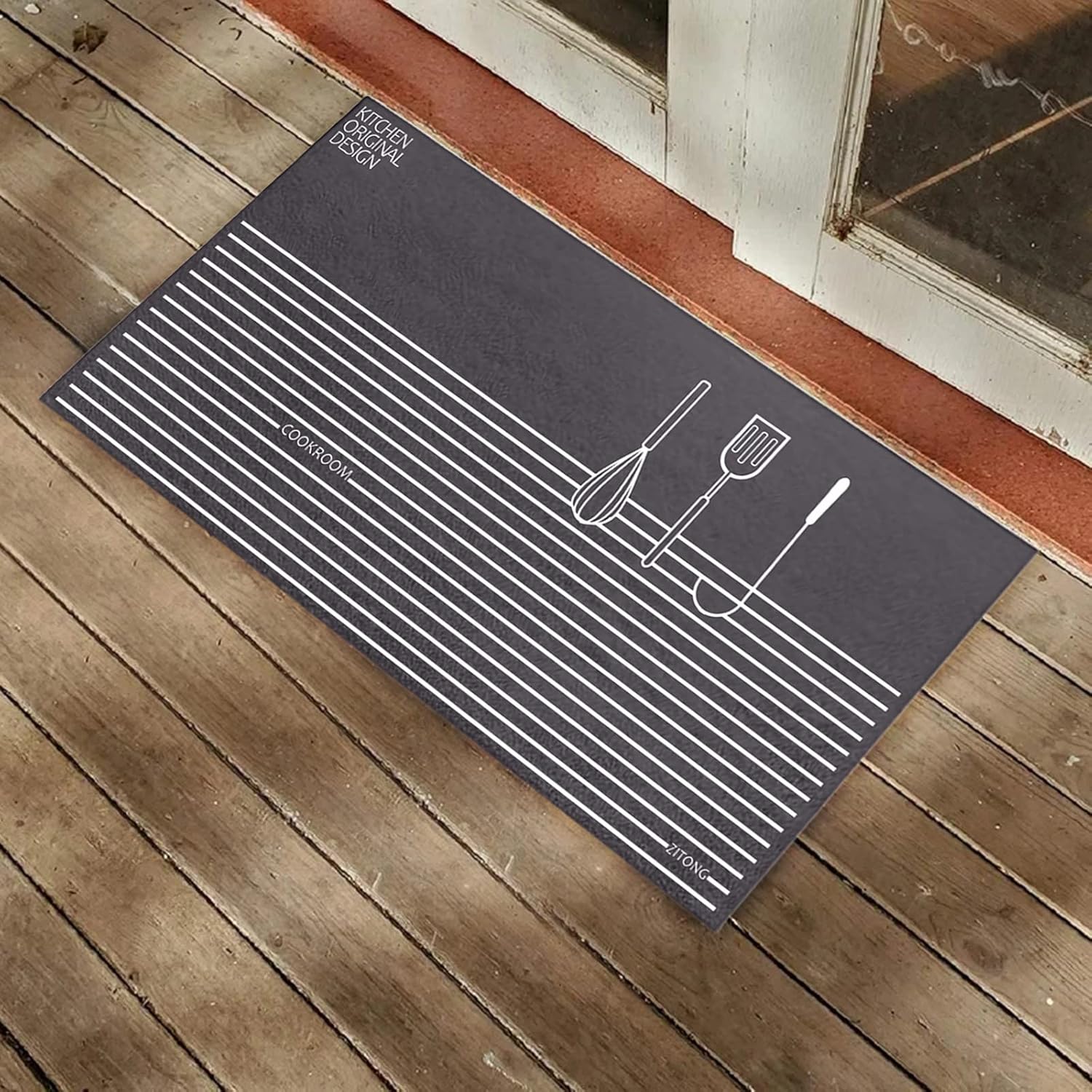 Soft Non-Slip Bath Mat with Velvet Texture