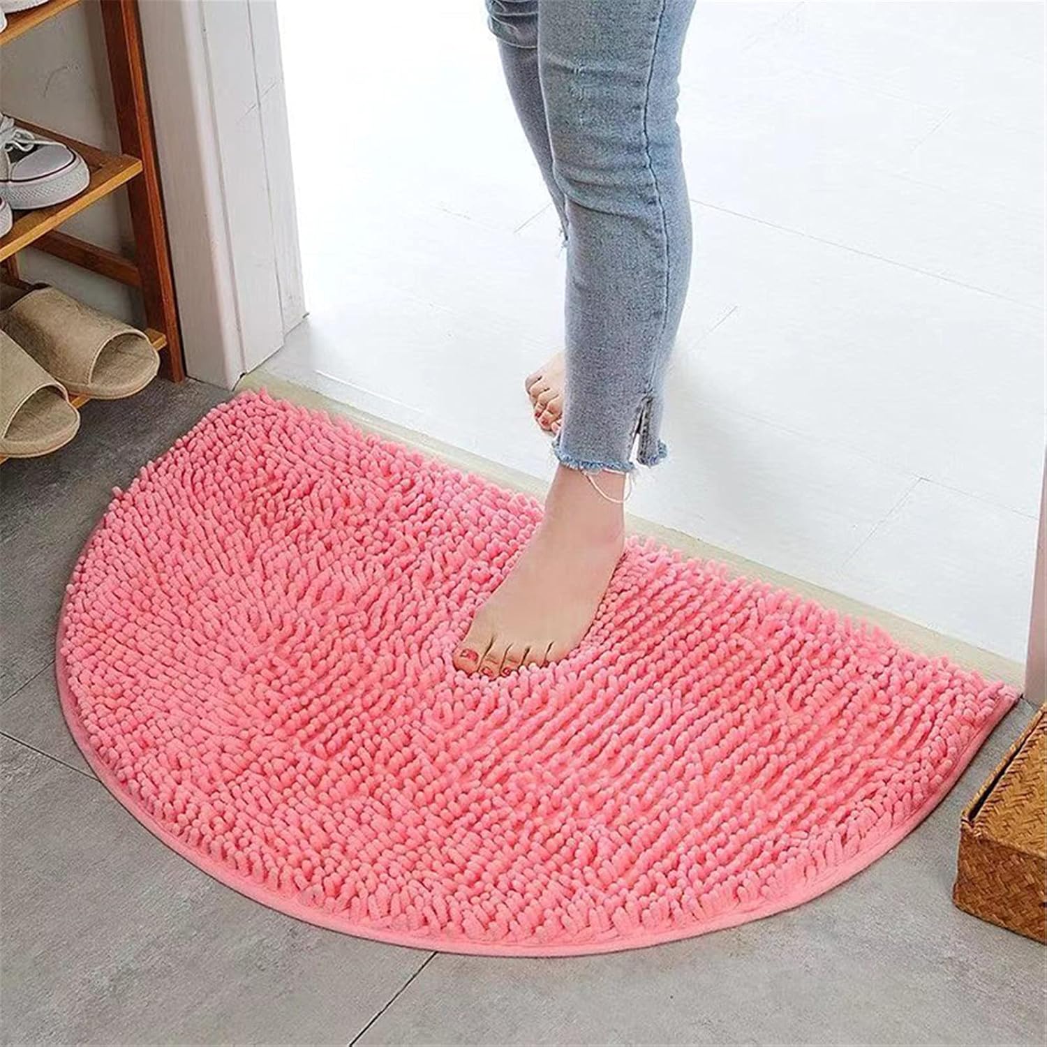 Gooddyiyukey 20 x 14 Microfiber Bath Rug Set