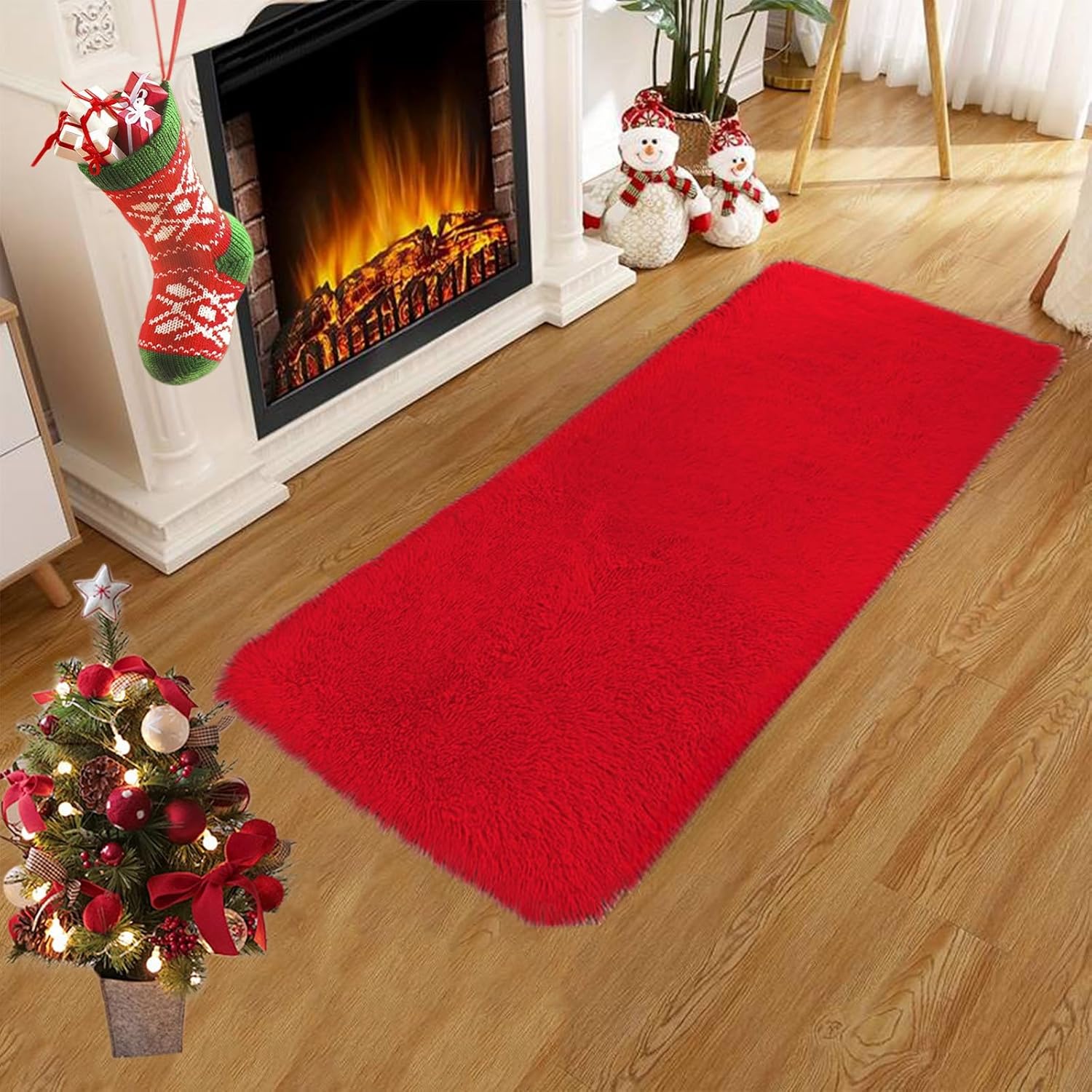 Soft Water Absorbent Bath Mat for Home Use