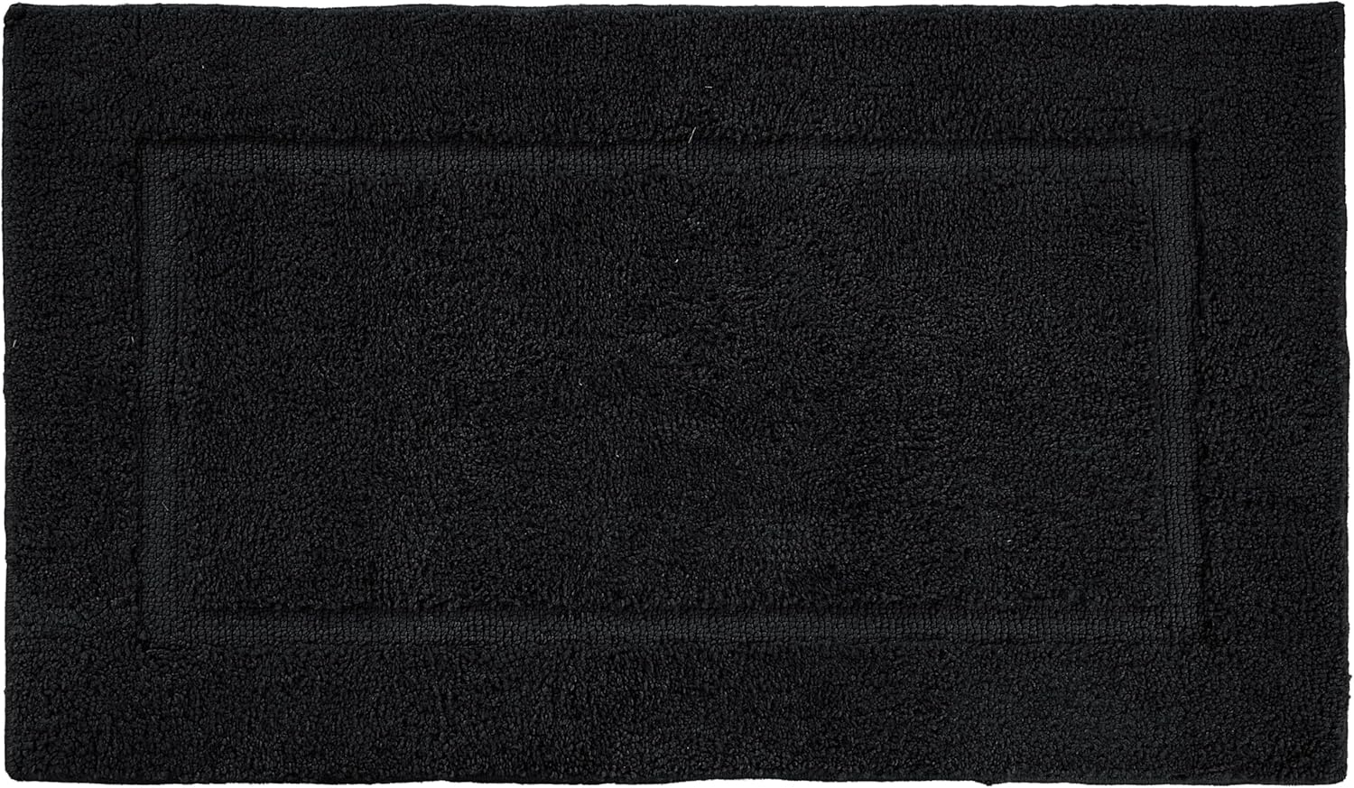 LANE LINEN 20 x 32 Non Slip Bath Mat - Black